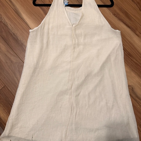 Chic Cream Lace Women's Tank Top - Picture 7 of 7